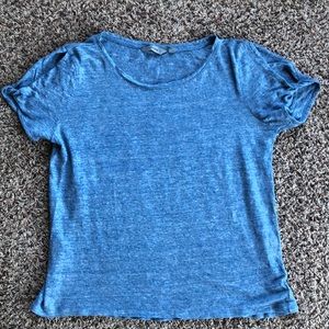 Athleta Short sleeve Linen Tee